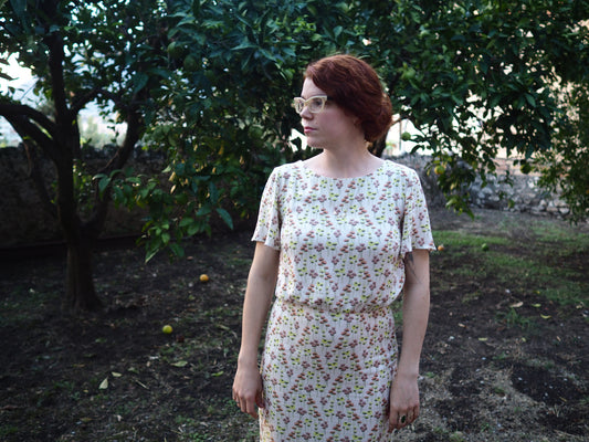 Pattern hack: Elvane + Sigrid dress